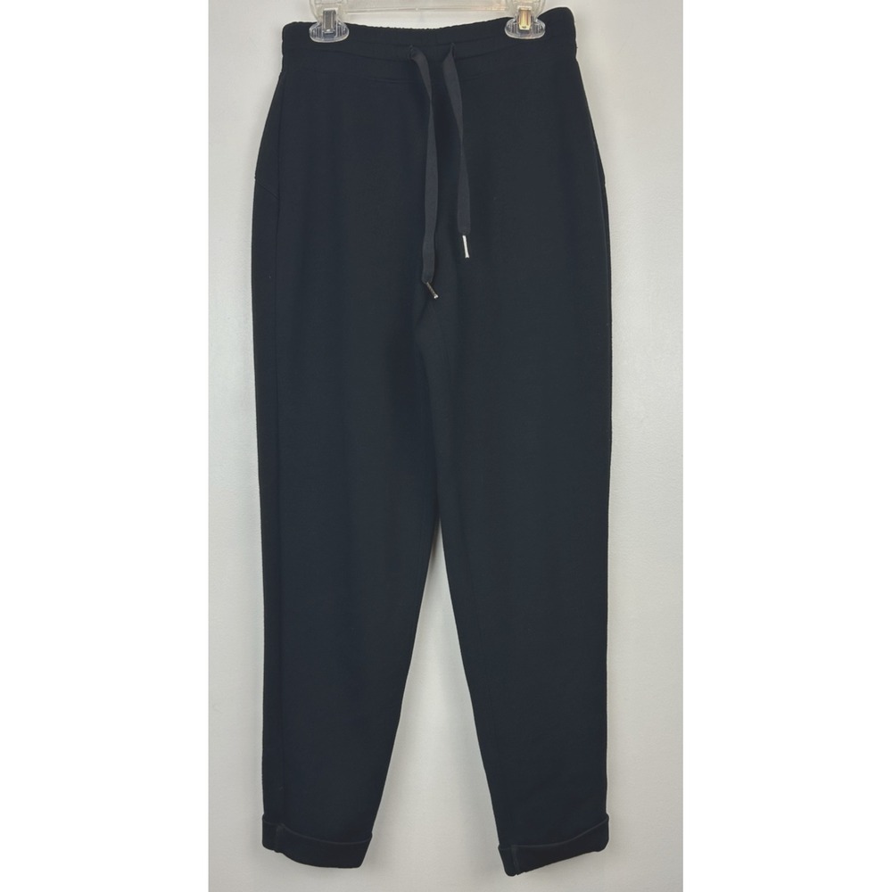 Spanx Pants Womens Small Nylon Spandex Black RN 112121 Comfort Pull On Casual